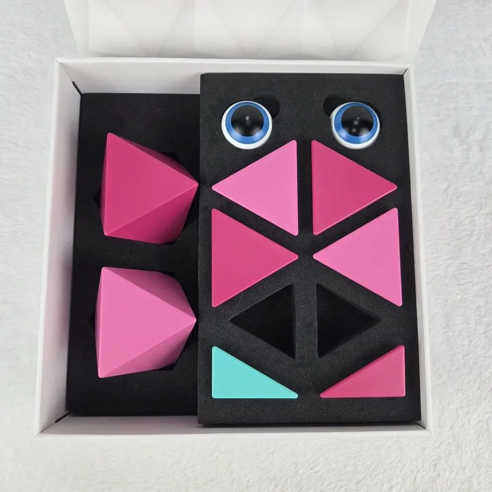 Trido Magnetic Art‎ Small Flamingo Set Missing 2 Pieces With Box And Book